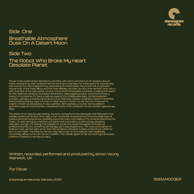 Cathode Ghosts - The Robot Who Broke My Heart (2025) Cathode Ghosts - The Robot Who Broke My Heart (2025)