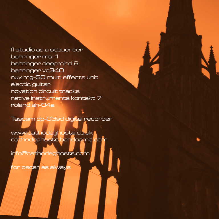 Cathode Ghosts, Coventry Cathedral: Out Of The Ashes, 2023 Cathode Ghosts, Coventry Cathedral: Out Of The Ashes, 2023