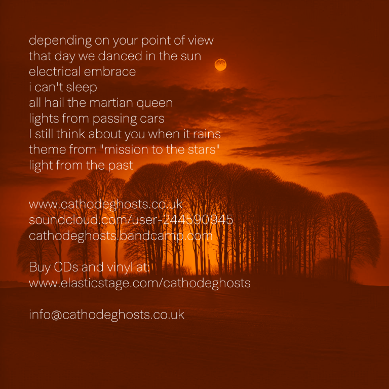 Cathode Ghosts, Electical Embrace, 2025 Cathode Ghosts, Electical Embrace, 2025