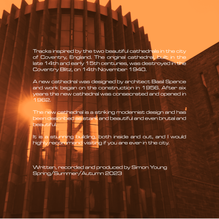 Cathode Ghosts, Coventry Cathedral: Out Of The Ashes, 2023 Cathode Ghosts, Coventry Cathedral: Out Of The Ashes, 2023